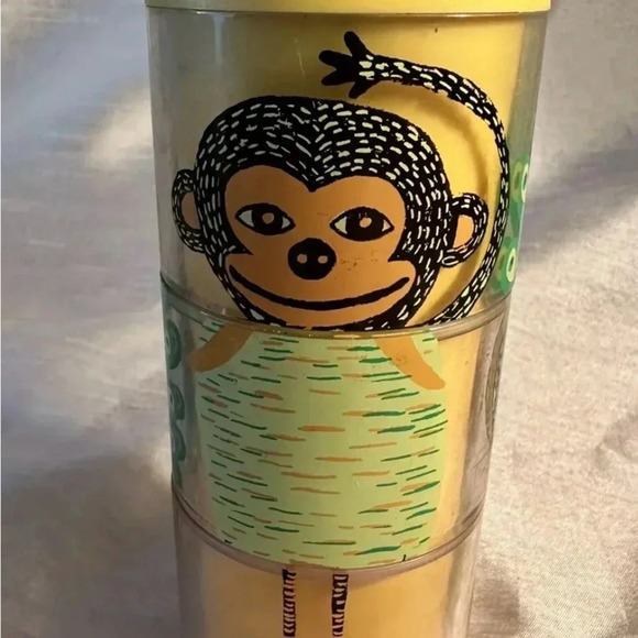 2/40$ Starbucks Tumbler Zoo Animals Puzzle 2009 Cup 8oz Kids Travel Fidget Mug - Picture 5 of 11